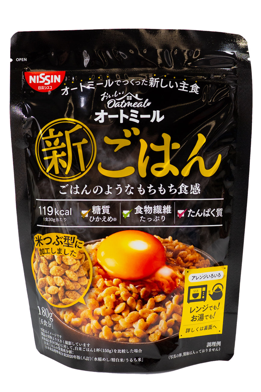 NISSIN Oishii Oat Meal New RICE 180g-Ichiba Junction – ichibajunction