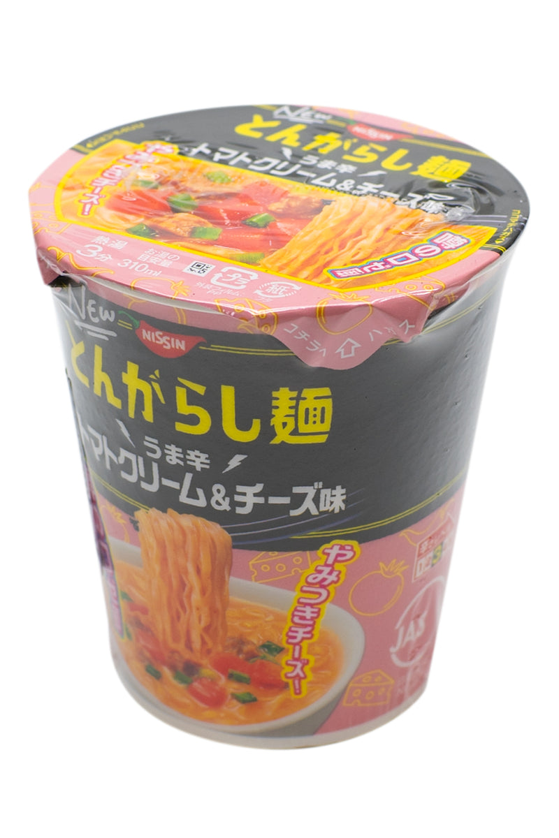 NISSIN Tongarashimen Umakara Spicy Tomato Cream & Cheese 62g