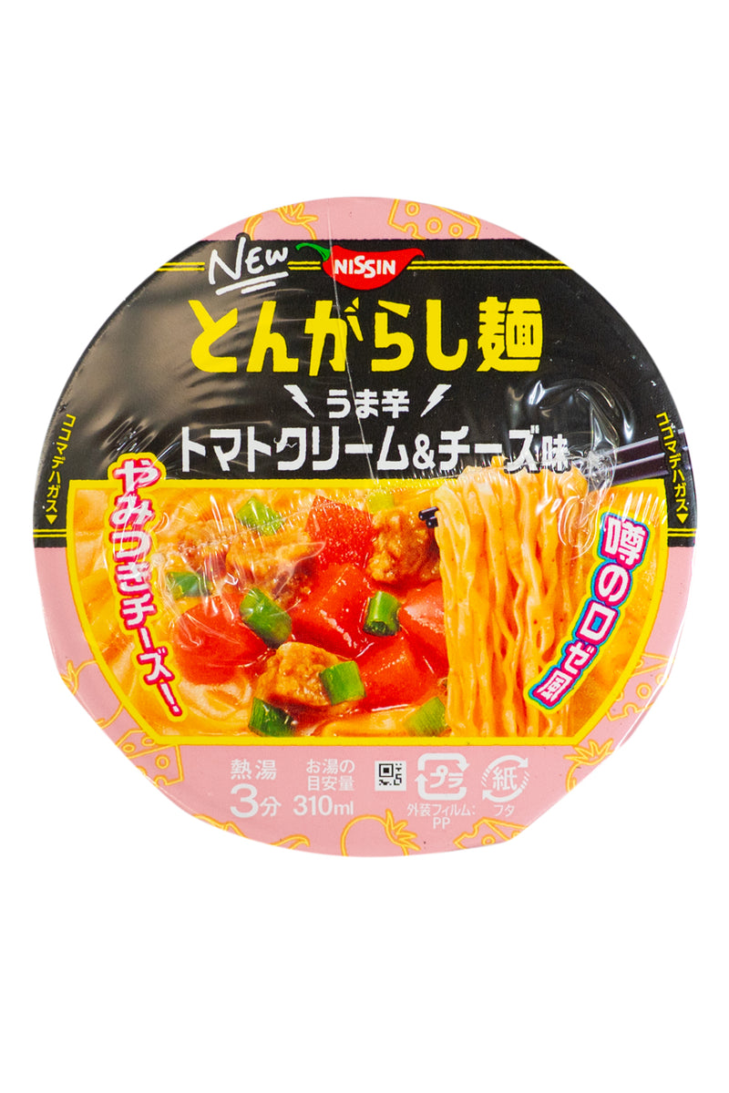 NISSIN Tongarashimen Umakara Spicy Tomato Cream & Cheese 62g