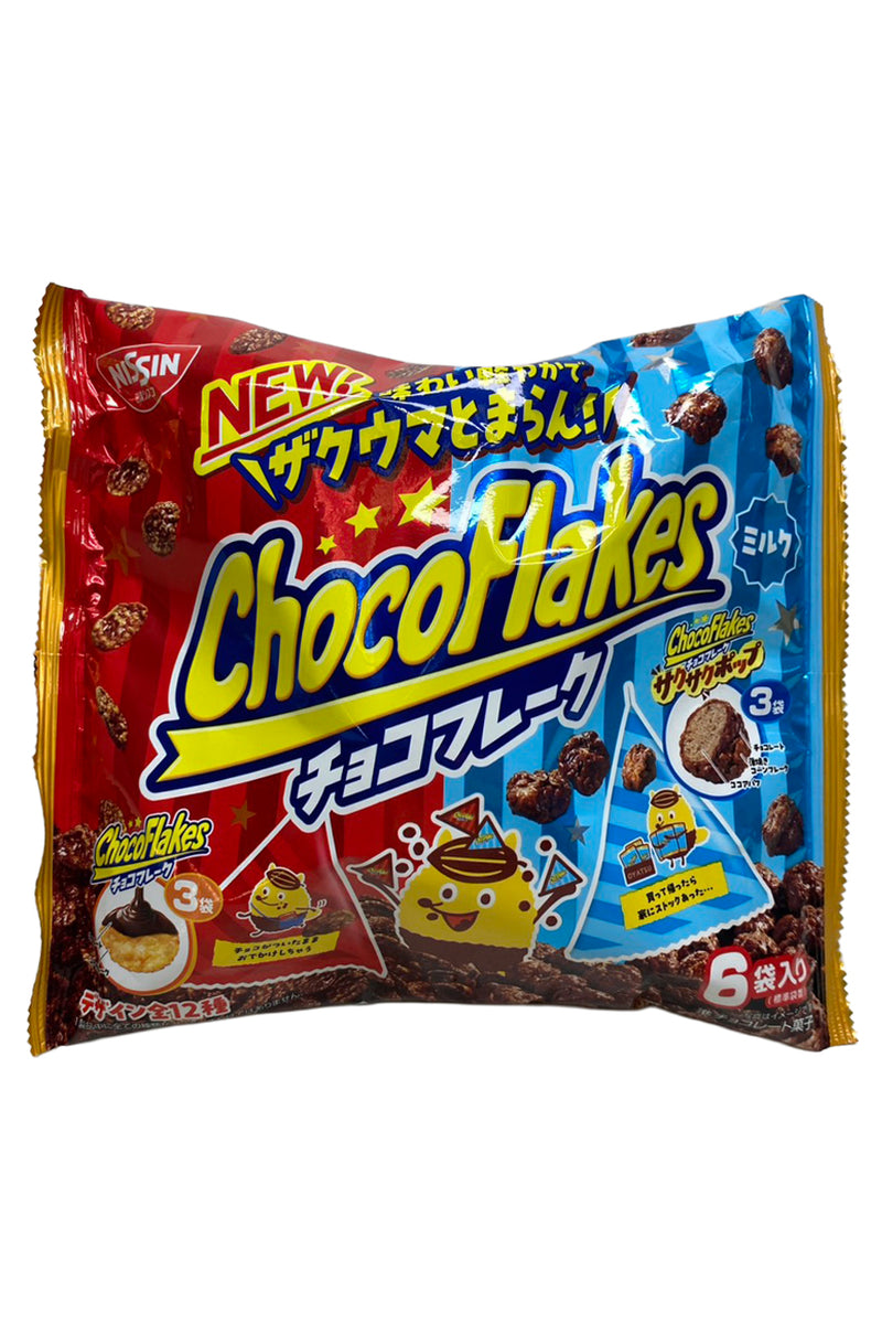 チョコフレーク  NISSIN CISCO Choco Flake Assort Pack 60g -ICHIBA JUNCTION