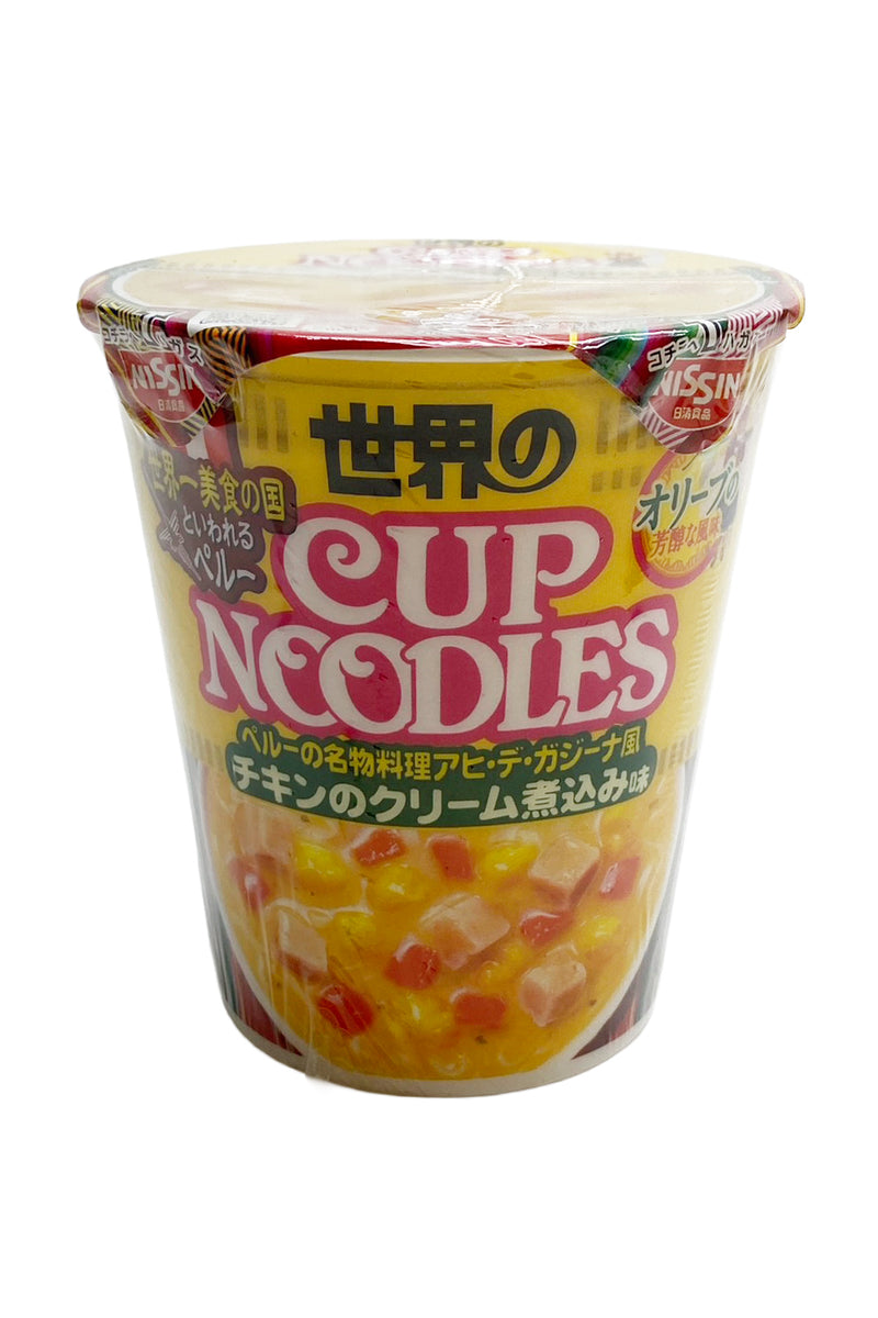 NISSIN Cup Noodle Peru Shiki no Cream Nikomi 81g -ICHIBA JUNCTION