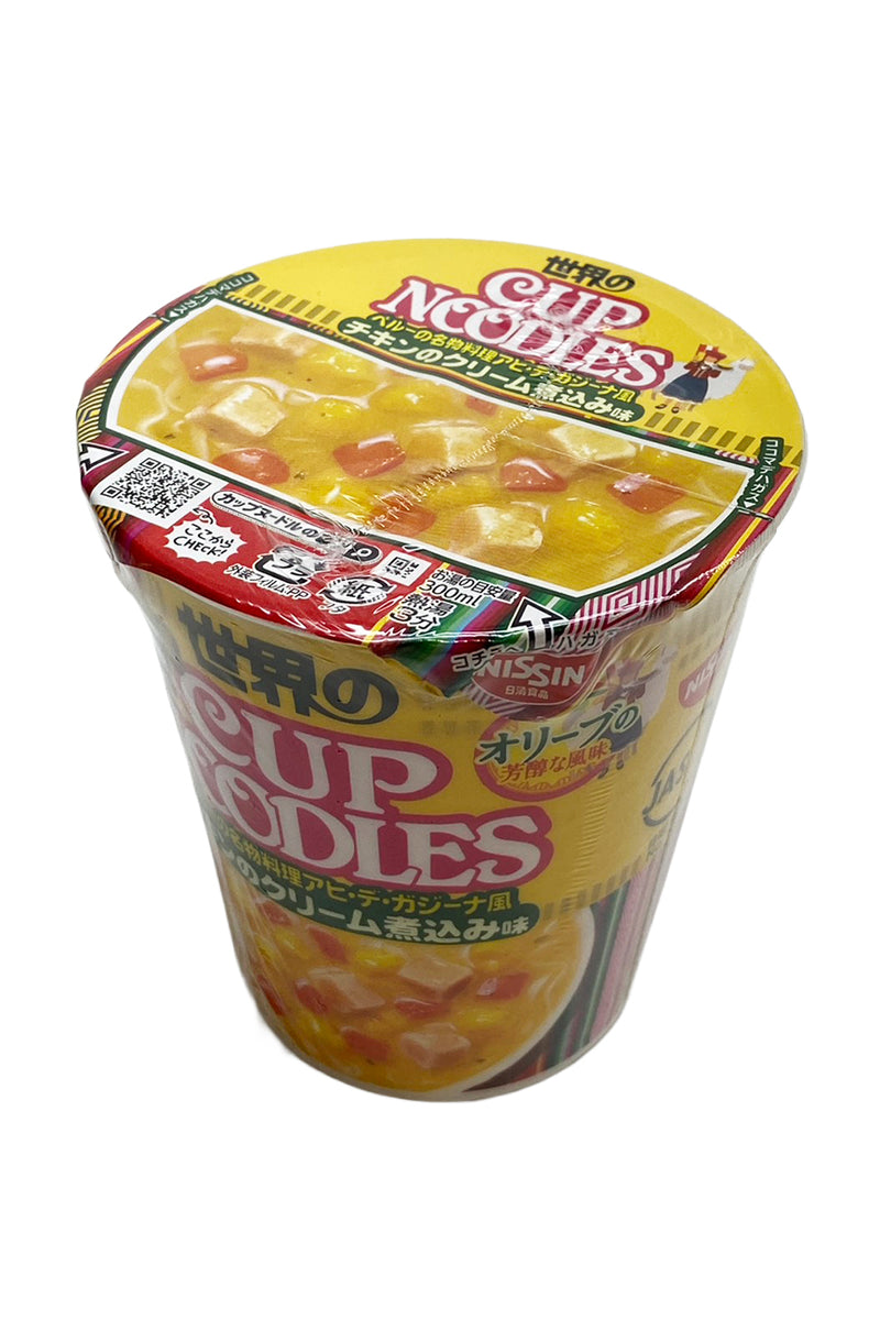 NISSIN Cup Noodle Peru Shiki no Cream Nikomi 81g -ICHIBA JUNCTION