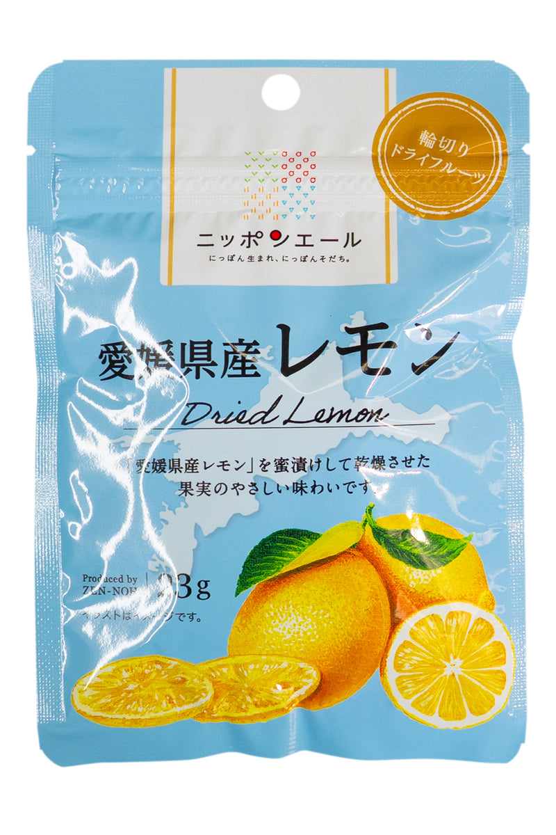 Nippon Ale Ehime LEMON Round Slice Dried Fruit 23g