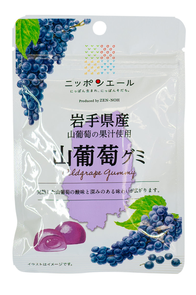 Nippon Ale Iwateken WILD GRAPES Gummie 40g