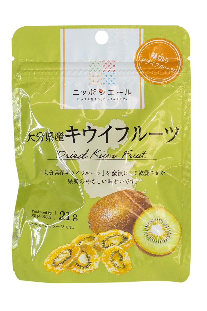 Nippon Ale Oita KIWI Round Slice Dried Fruit 21g