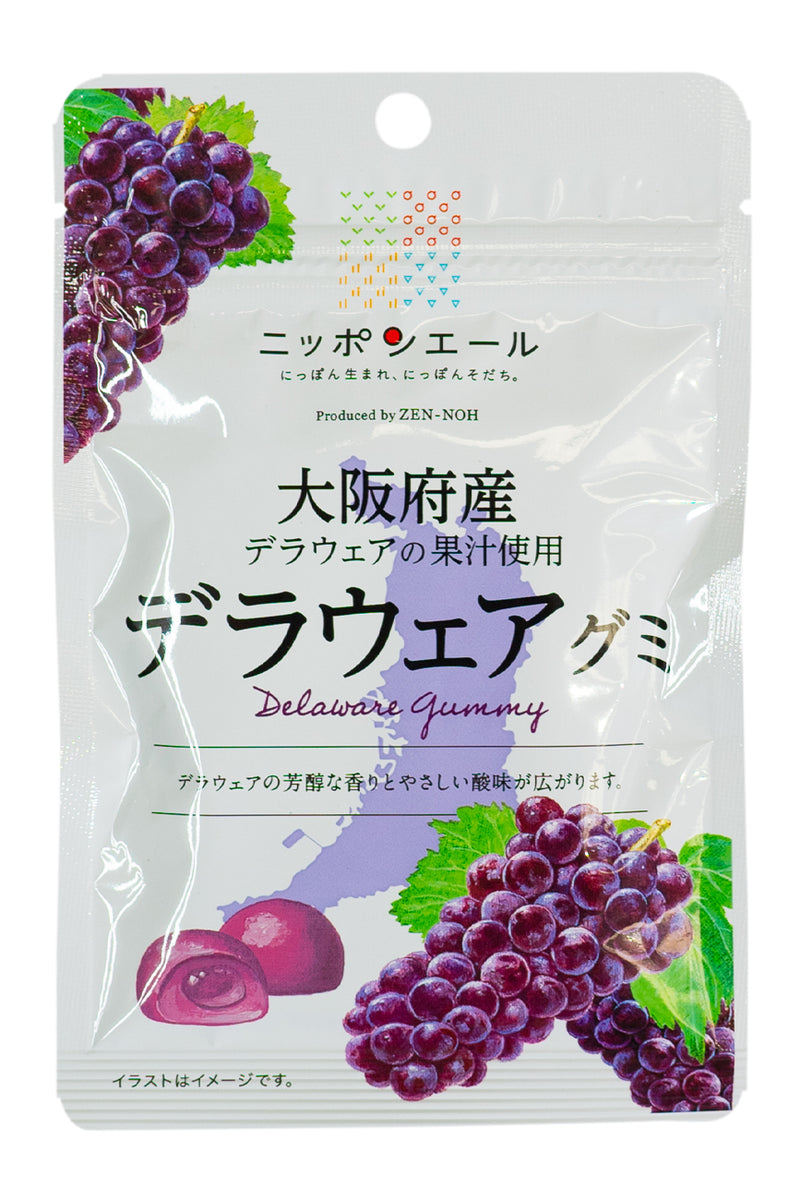 Nippon Ale Osaka Delaware GRAPE Gummie 40g