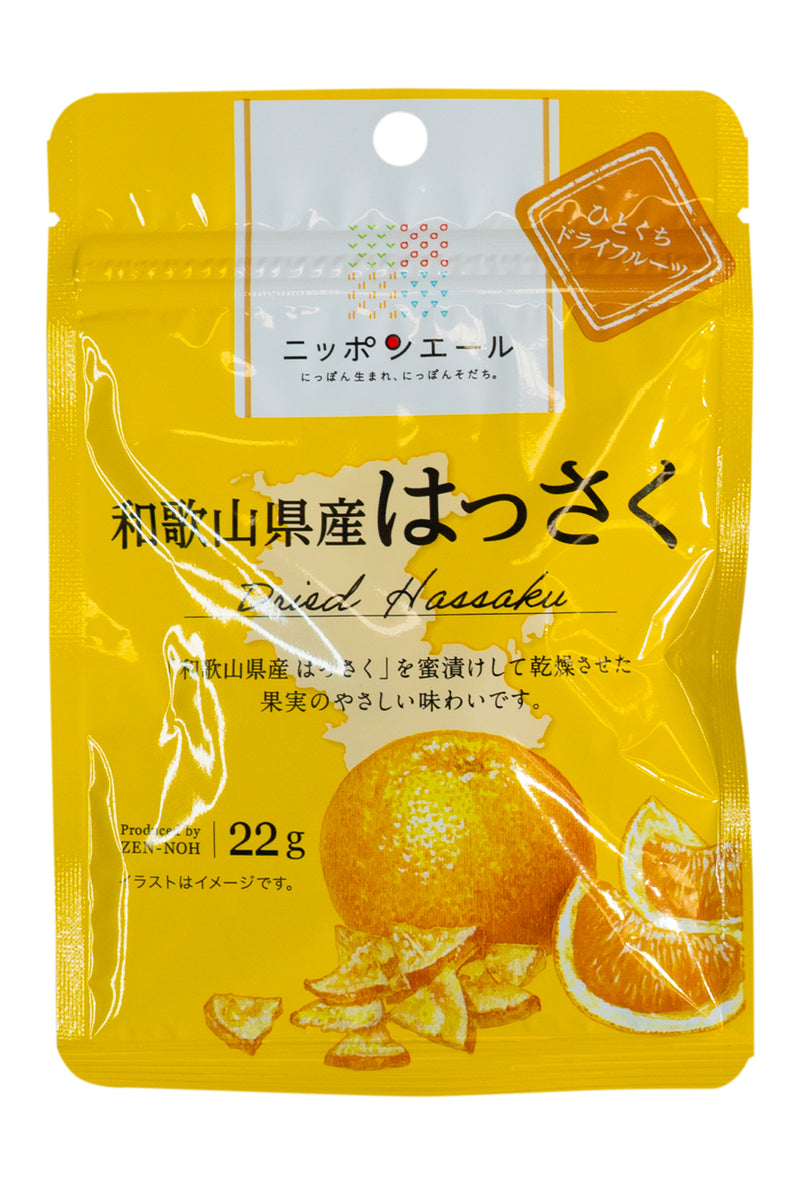 Nippon Ale Wakayama Hassaku ORANGE Bite-Size Dried Fruit 22g