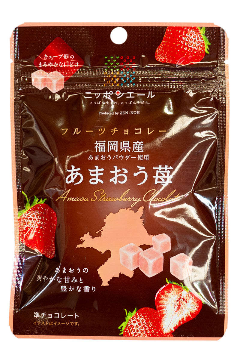 Nippon Ale Fruit Chocolate Fukuoka Amaou Strawberry 29g