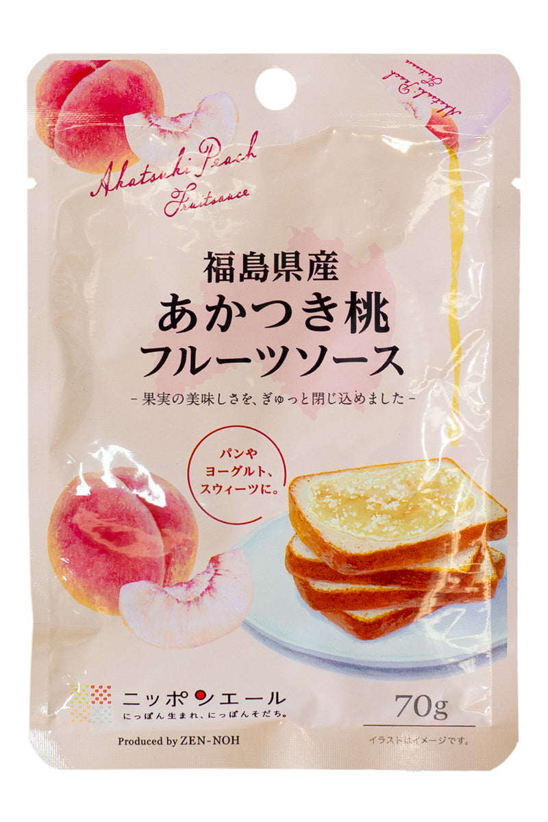 Nippon Ale Fukushima Akatsuki PEACH Fruit Sauce 70g