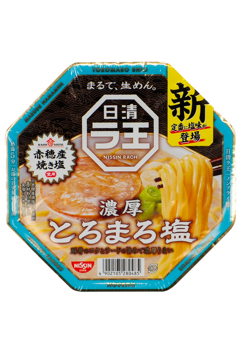 Nisshin RAO Toromaro Pork Tonkotsu SHIO Salt 112g