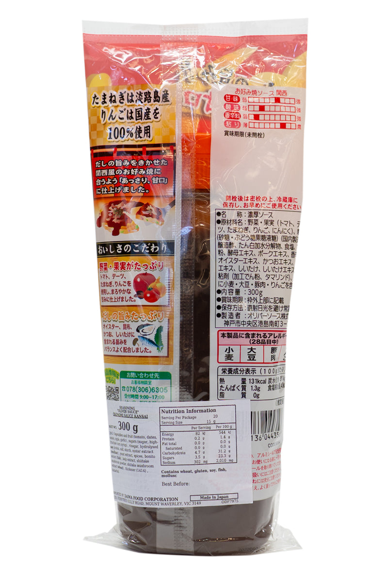 OLIVER Okonomiyaki Sauce Kansai 300g