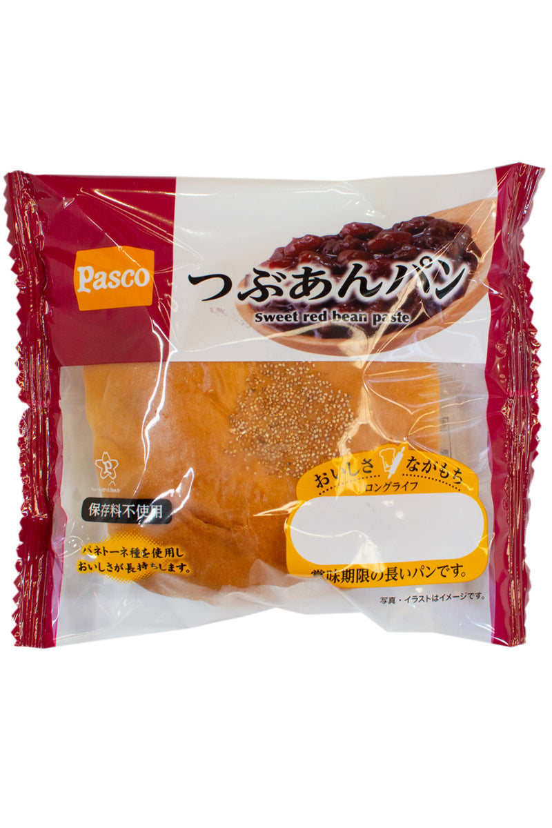 PASCO Long Life Tsubu An Red Bean Paste Bread 102g