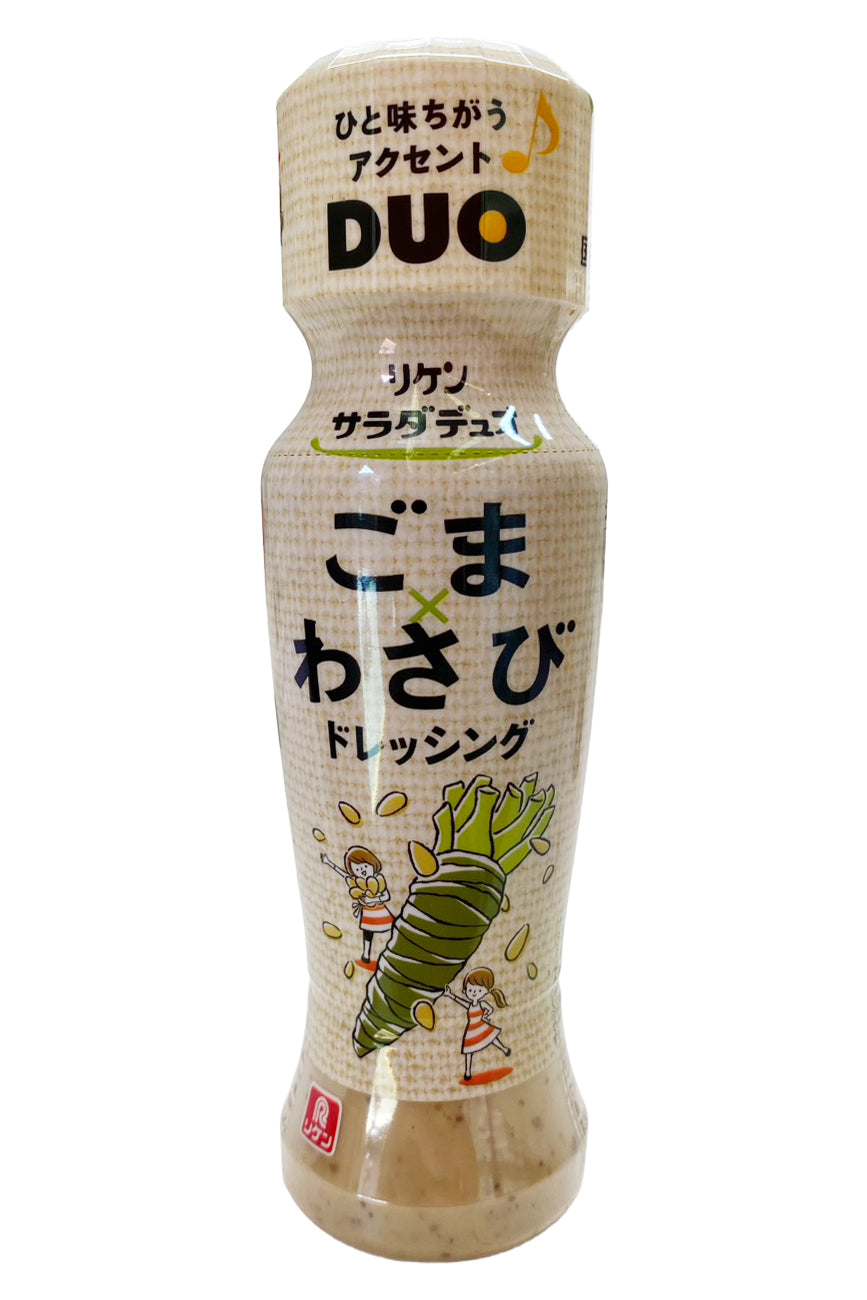 RIKEN Salad Duo Goma-Wasabi Dressing 190ml -ICHIBA JUNCTION