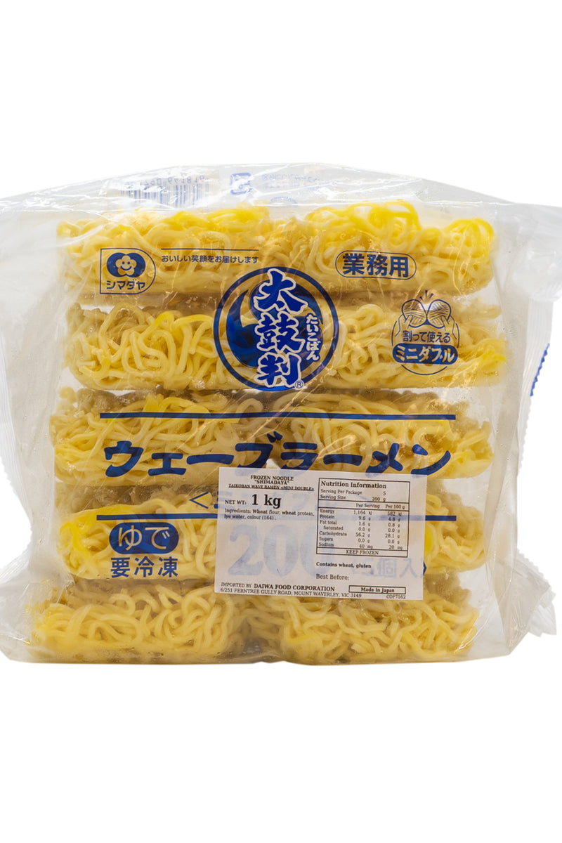 SHIMADAYA Taikoban Wave Ramen Mini Double 200g x 5pcs