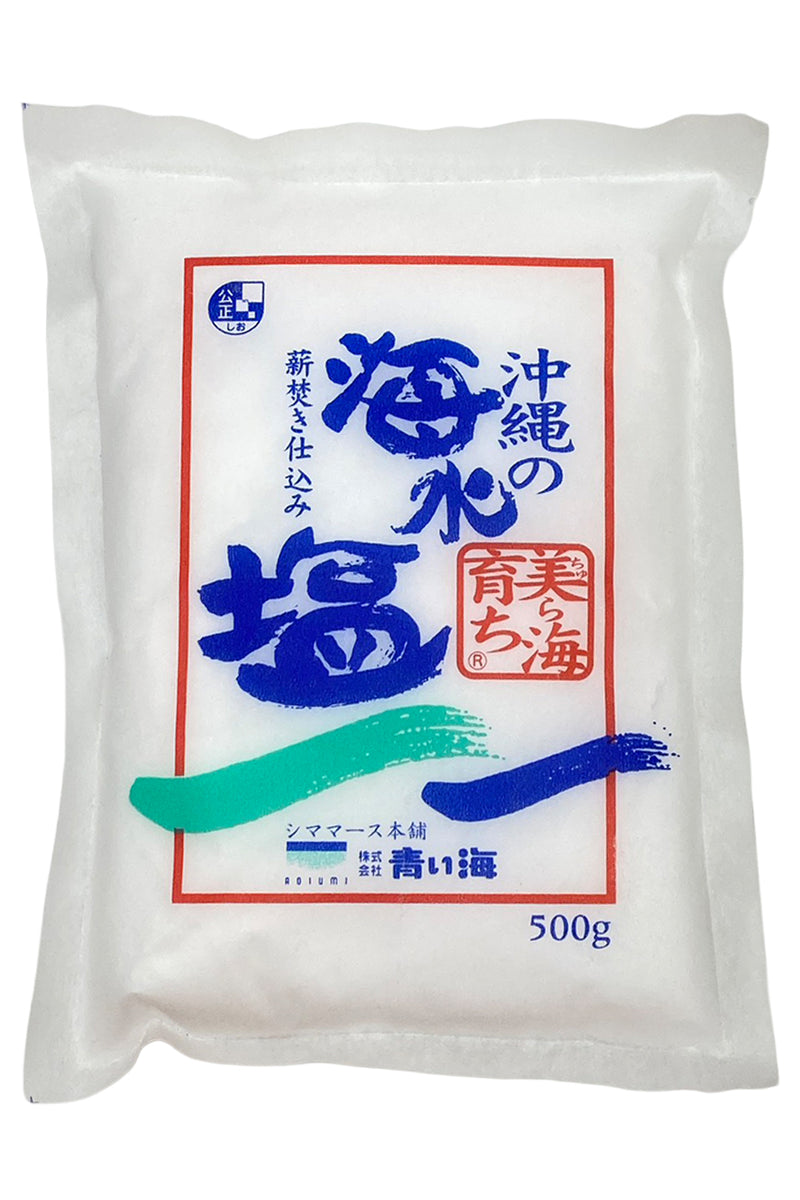 SHIMAMASU Okinawa no Salt Kaisui Shio Churaumi Sodachi 500g