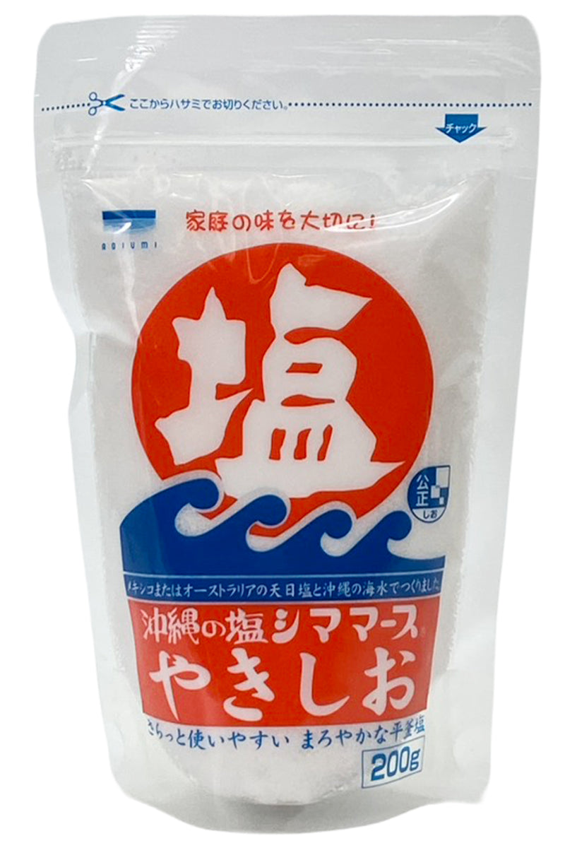 SHIMAMASU Okinawa no Salt Shimamasu Yakishio 200g