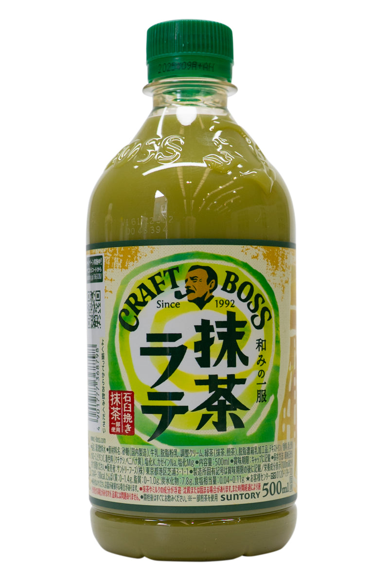 SUNTORY Craft Boss Matcha Latte 500ml