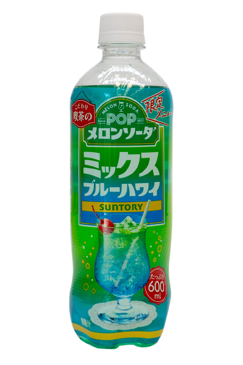 SUNTORY POP Melon Soda Mix Blue Hawaii 600ml