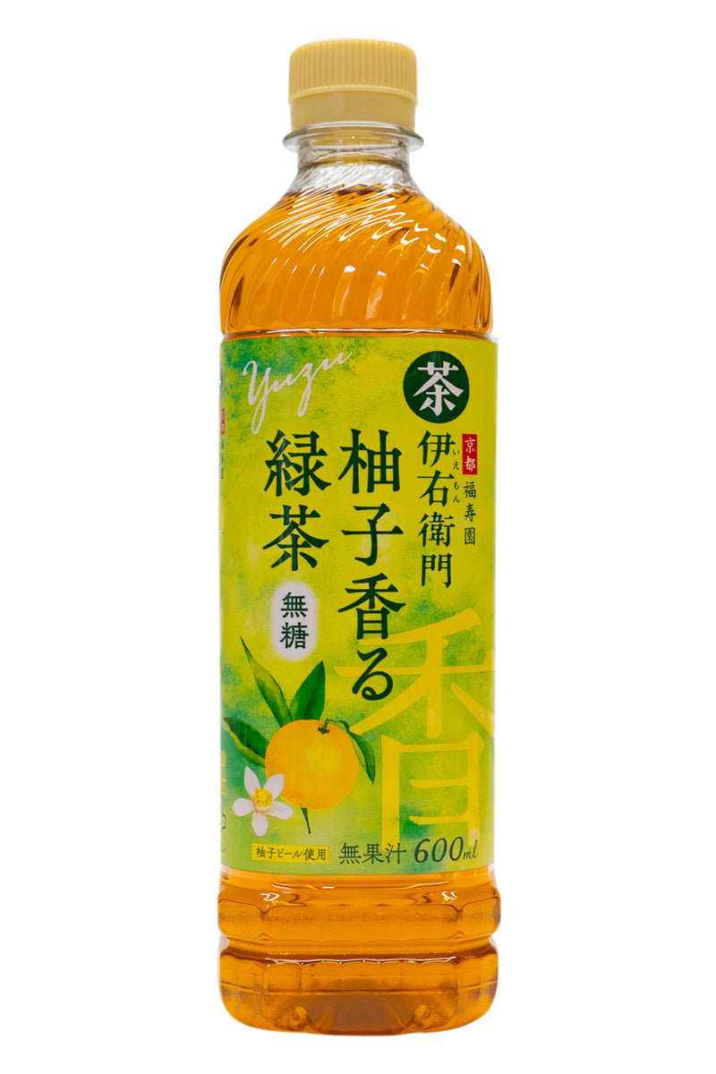 SUNTORY Ryokucha IYEMON Yuzu Kaoru Ryokucha 600ml