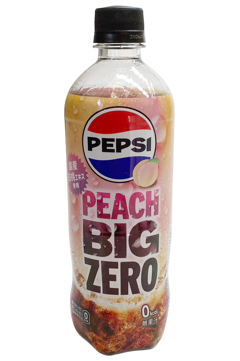 SUNTORY Pepsi Big Zero Peach 600ml