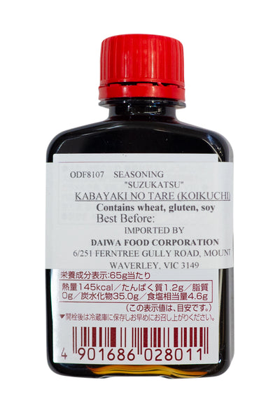 SUZUKATSU Kabayaki no Tare Koikuchi Eel Sauce 65g