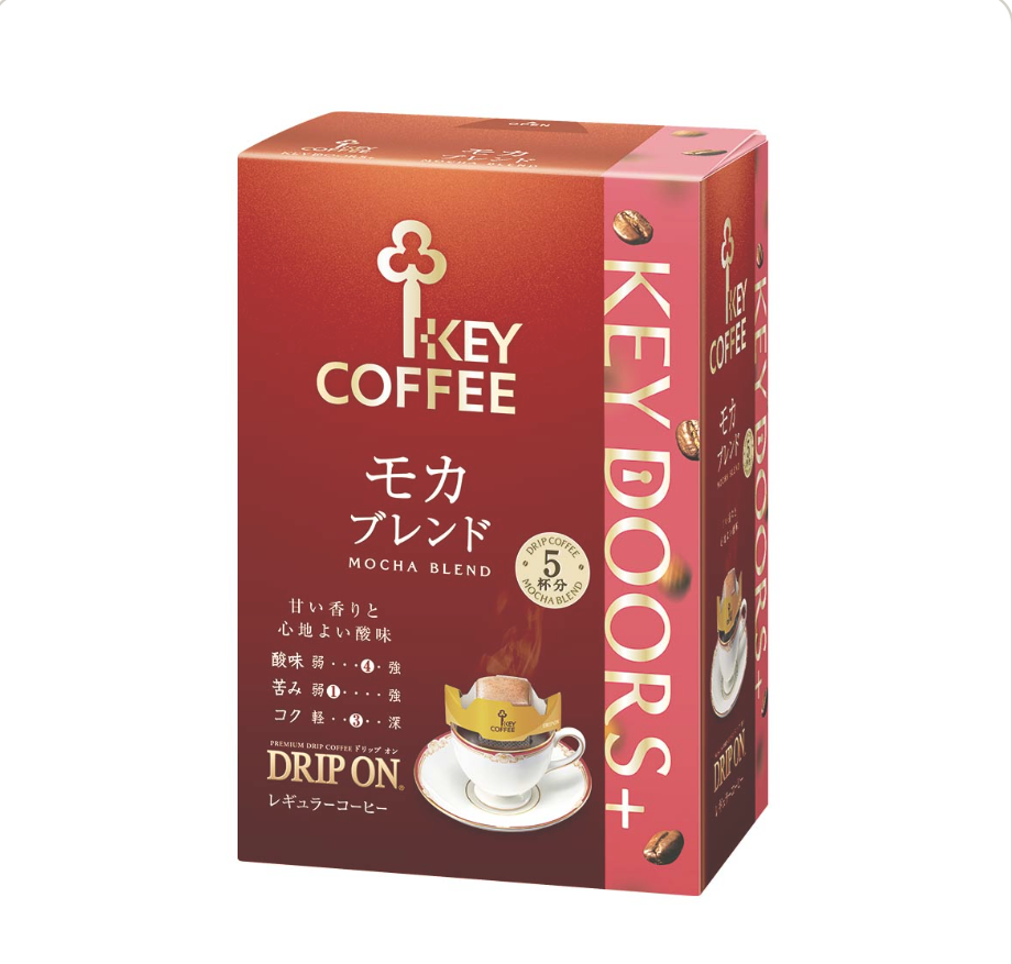 KEY COFFEE Doors + Drip On Mocha Blend 40g (5pcx8g)-Ichiba