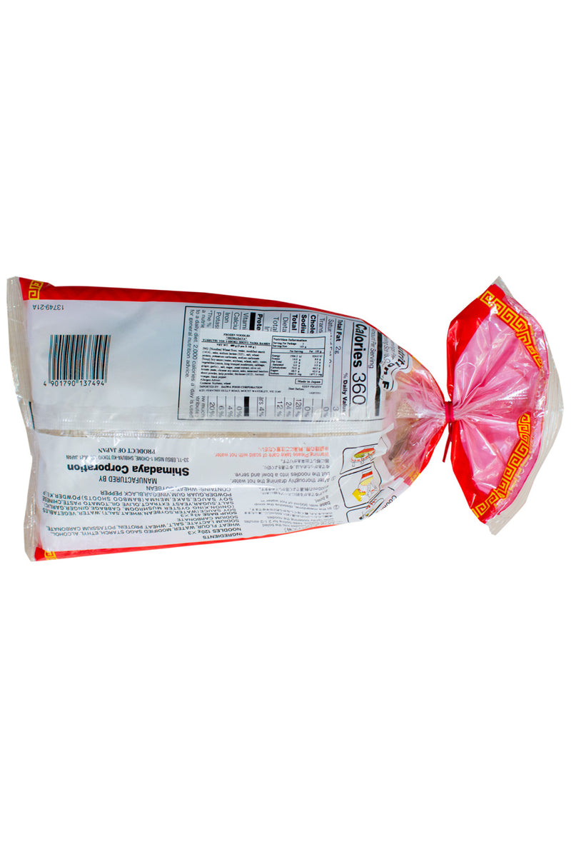 Shimadaya SHOYU (Soy Sauce) Nama Ramen 163g x 3 serves