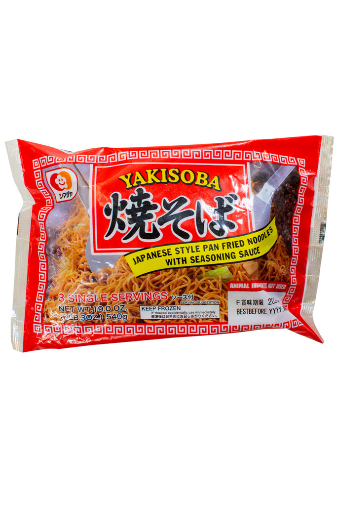 Shimadaya YAKISOBA 21 180g x 3 serves-Ichiba Junction – ichibajunction