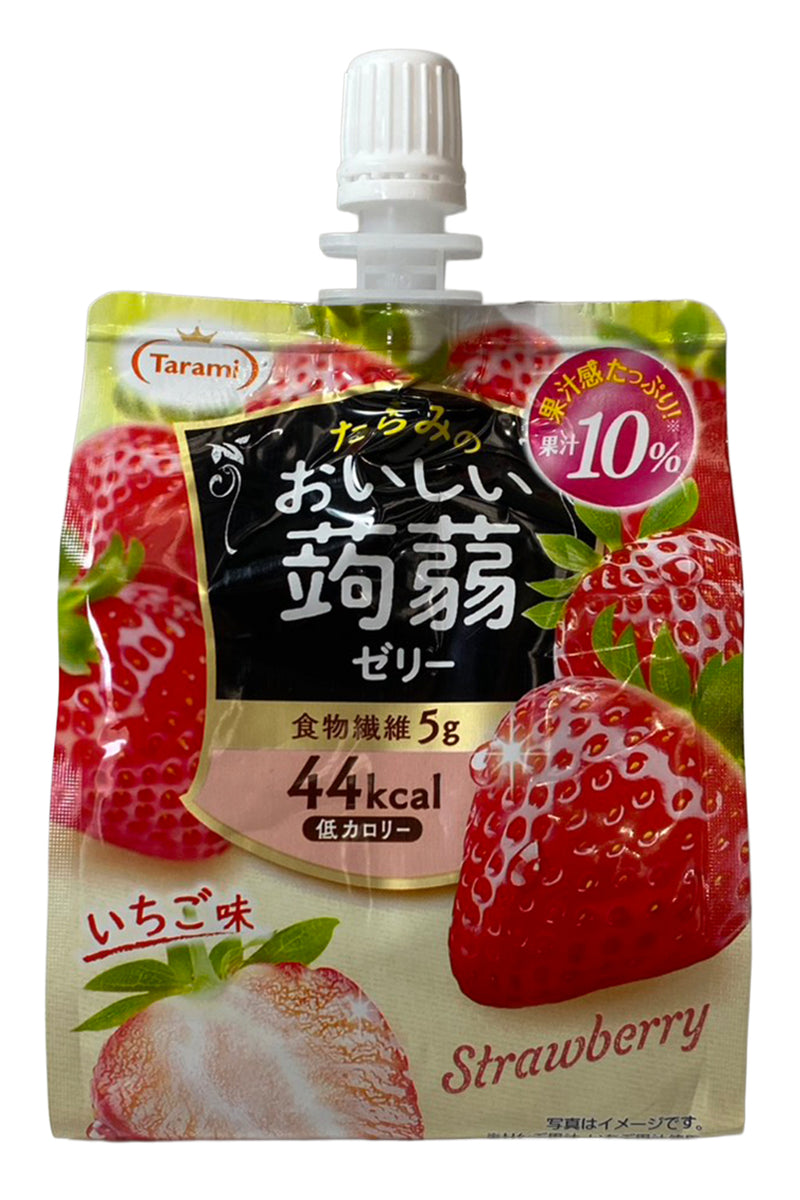 TARAMI Oishii Konnyaku Jelly Strawberry 150g