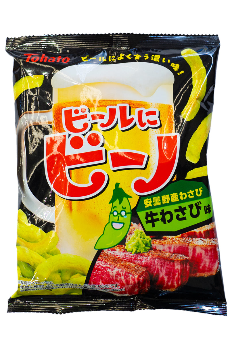 TOHATO Bino Good for Beer (Beef and Wasabi Flavour) 53g