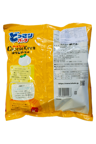 TOHATO Cheese Corn Kokuuma Cheese Dossari Pack 98g