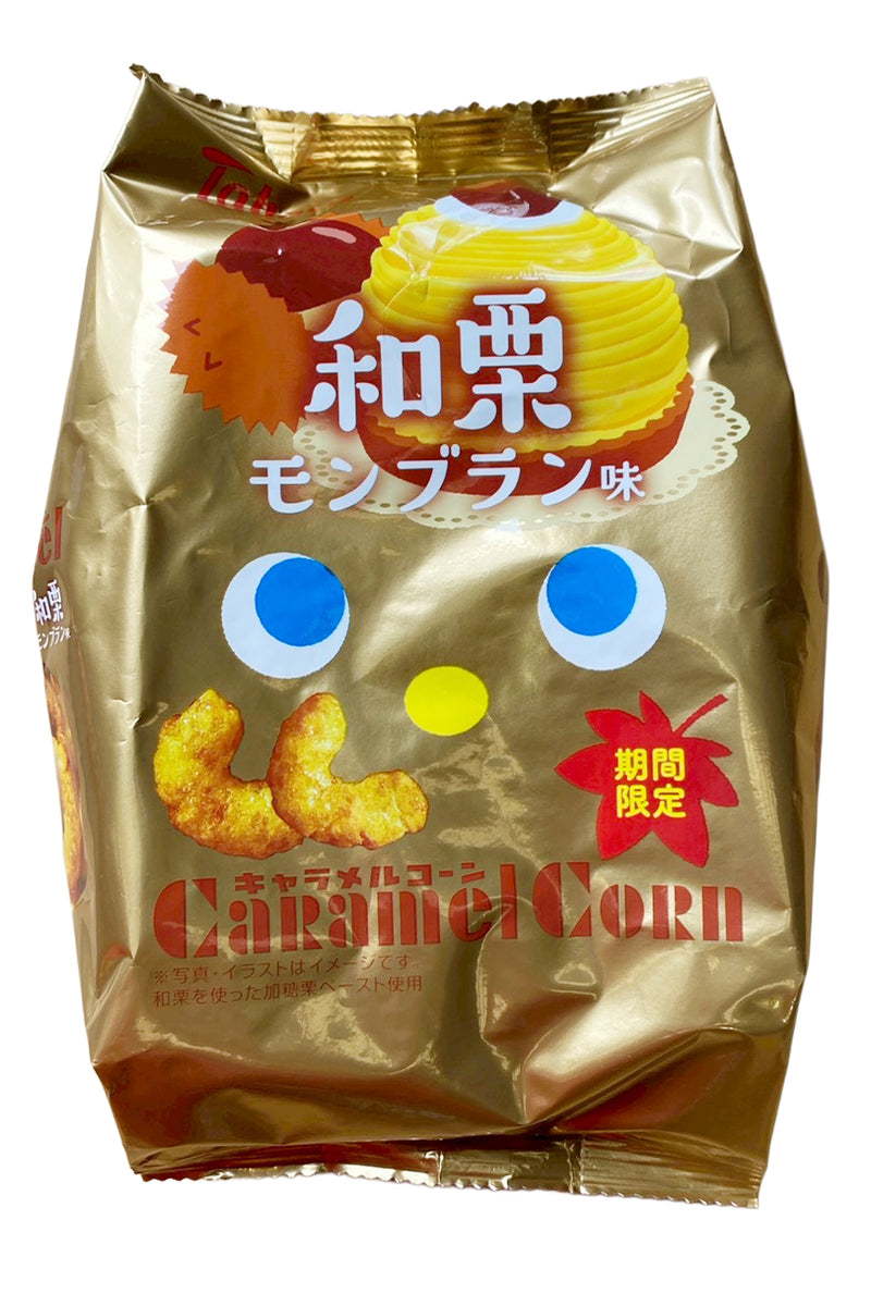 TOHATO Caramel Corn Waguri Mont Blanc 62g