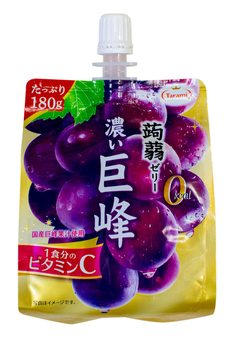 Tarami KOI Kyohou Grape 0 Calorie Konnyaku Jelly 180g