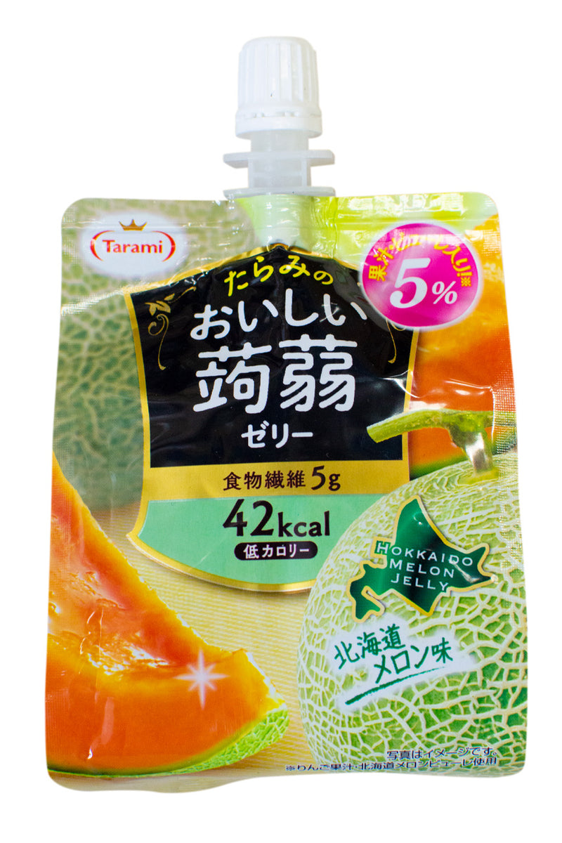 Tarami Delicious Rock MELON Kojac jelly 150g