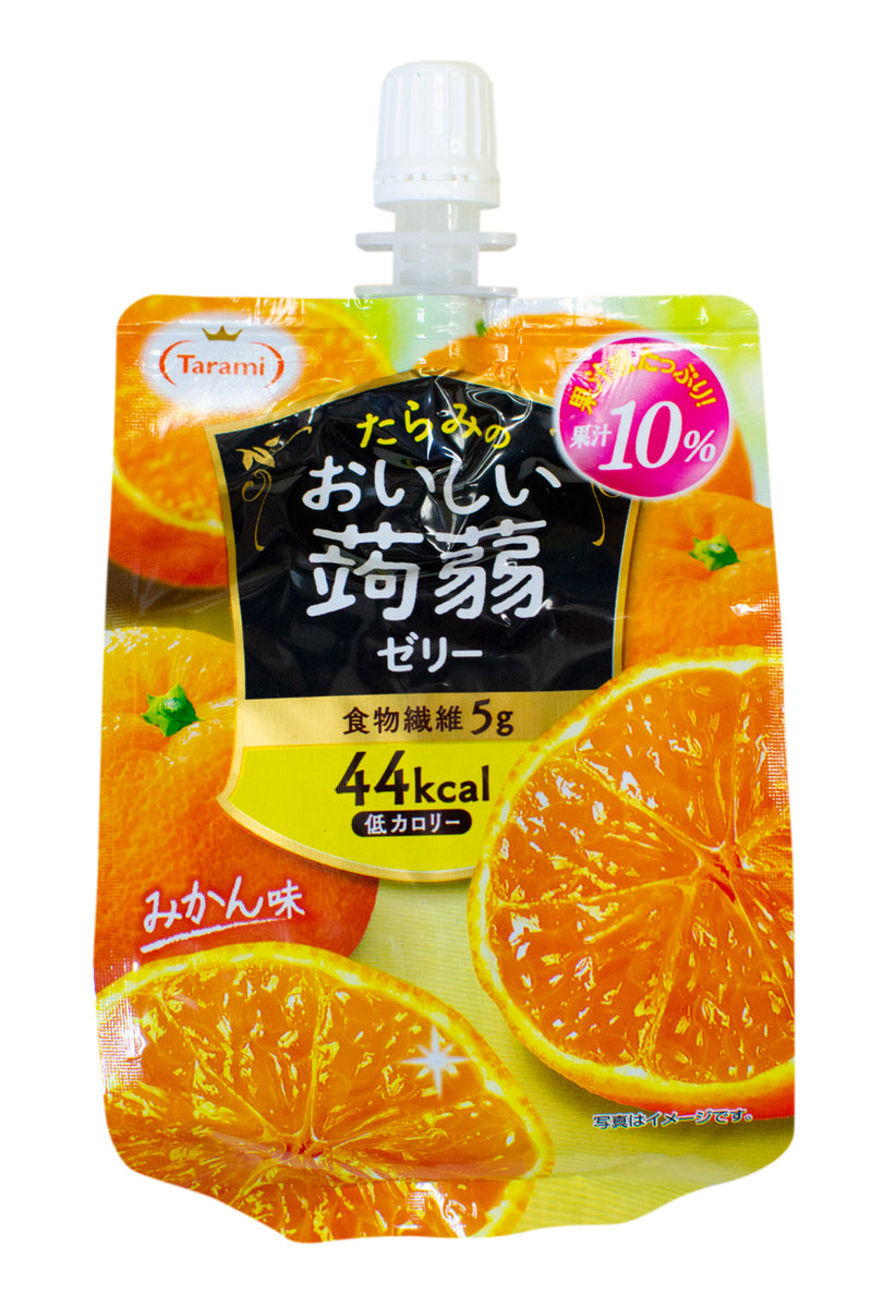 Tarami Oishii Konnyaku Jelly Mandarine MIKAN 150g