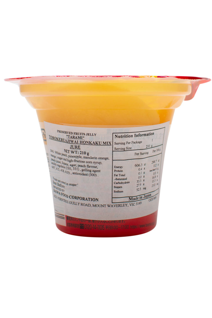 Tarami Torokeruajiwai Honkaku Jure MIX Fruit Jelly 210g-Ichiba