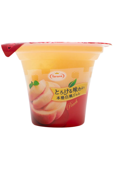 Tarami Authentic White Peach Jelly Cup 210g