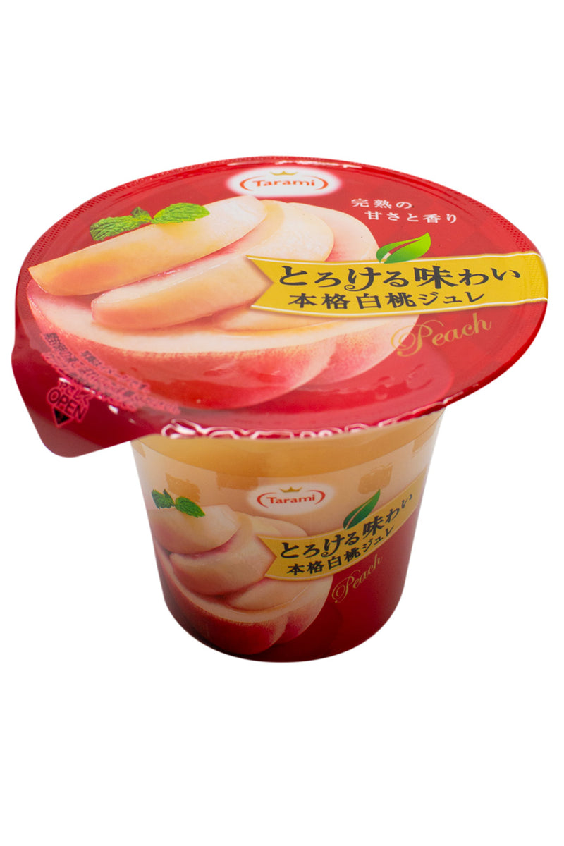 Tarami Torokeruajiwai Honkaku Jure White Peach Jelly 210g