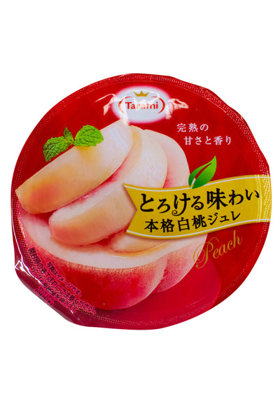 Tarami Torokeruajiwai Honkaku Jure White Peach Jelly 210g