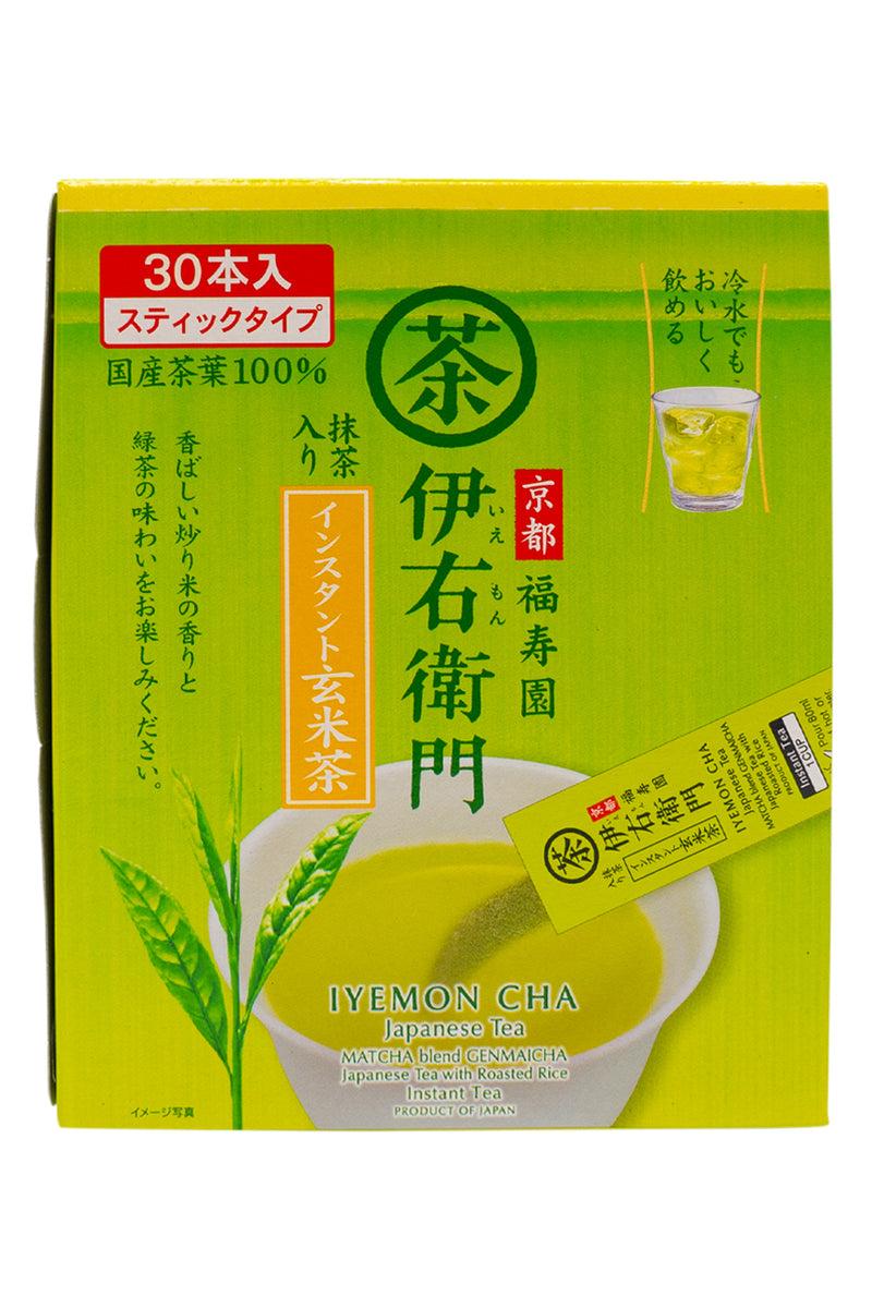 UJI no TSUYU IEMON Instant Genmaicha Stick 24g (30pc x 0.8g)