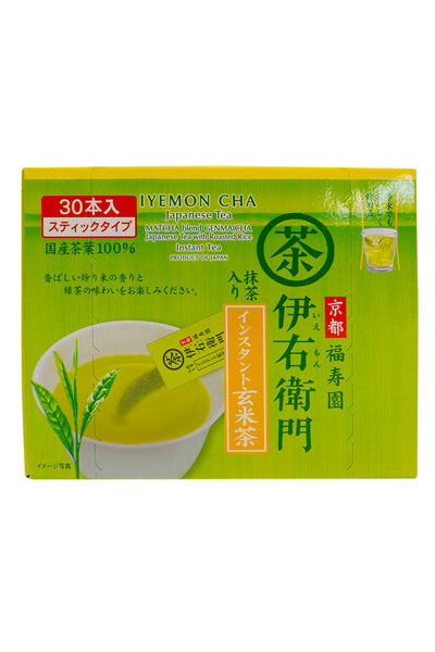 UJI no TSUYU IEMON Instant Genmaicha Stick 24g (30pc x 0.8g)