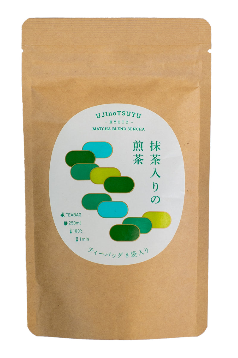 Ujinotsuyu Matchairi no Sencha Tea Bag (3g x 8p)