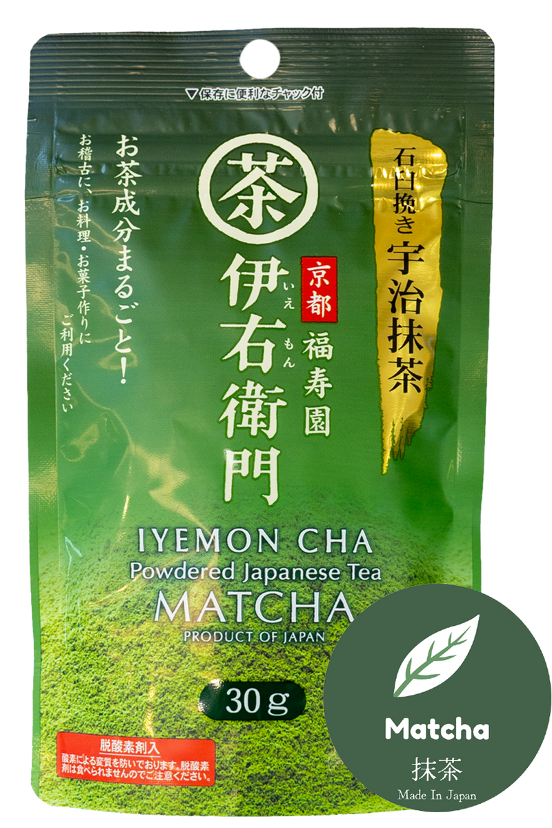 UJI no TSUYU IEMON Stone Grind Matcha 30g