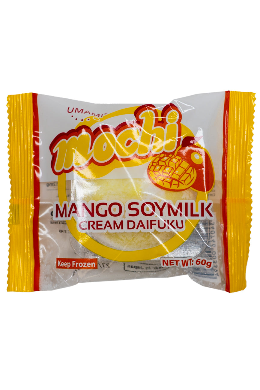 Mango Tonyu Cream Daifuku (Mango Soy Cream) 60g - Ichiba Junction ...