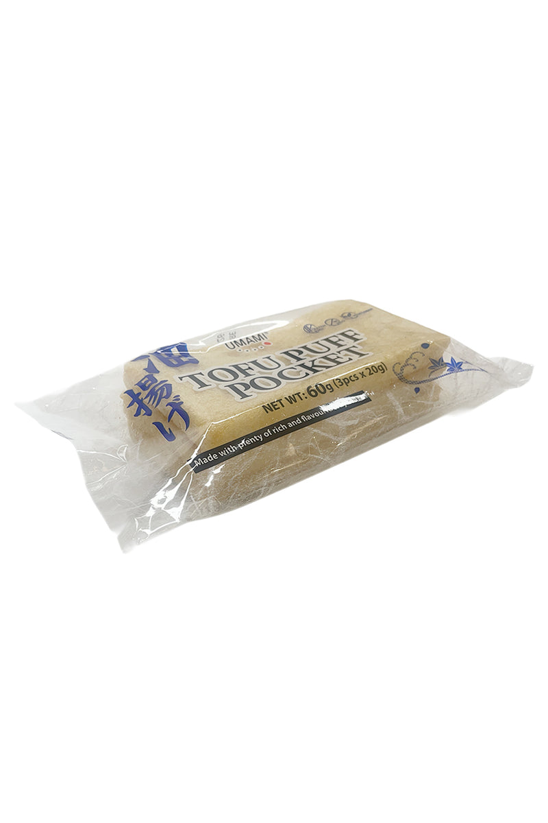 Umami Tofu Puff Pocket Aburaage 3pcs x 20g