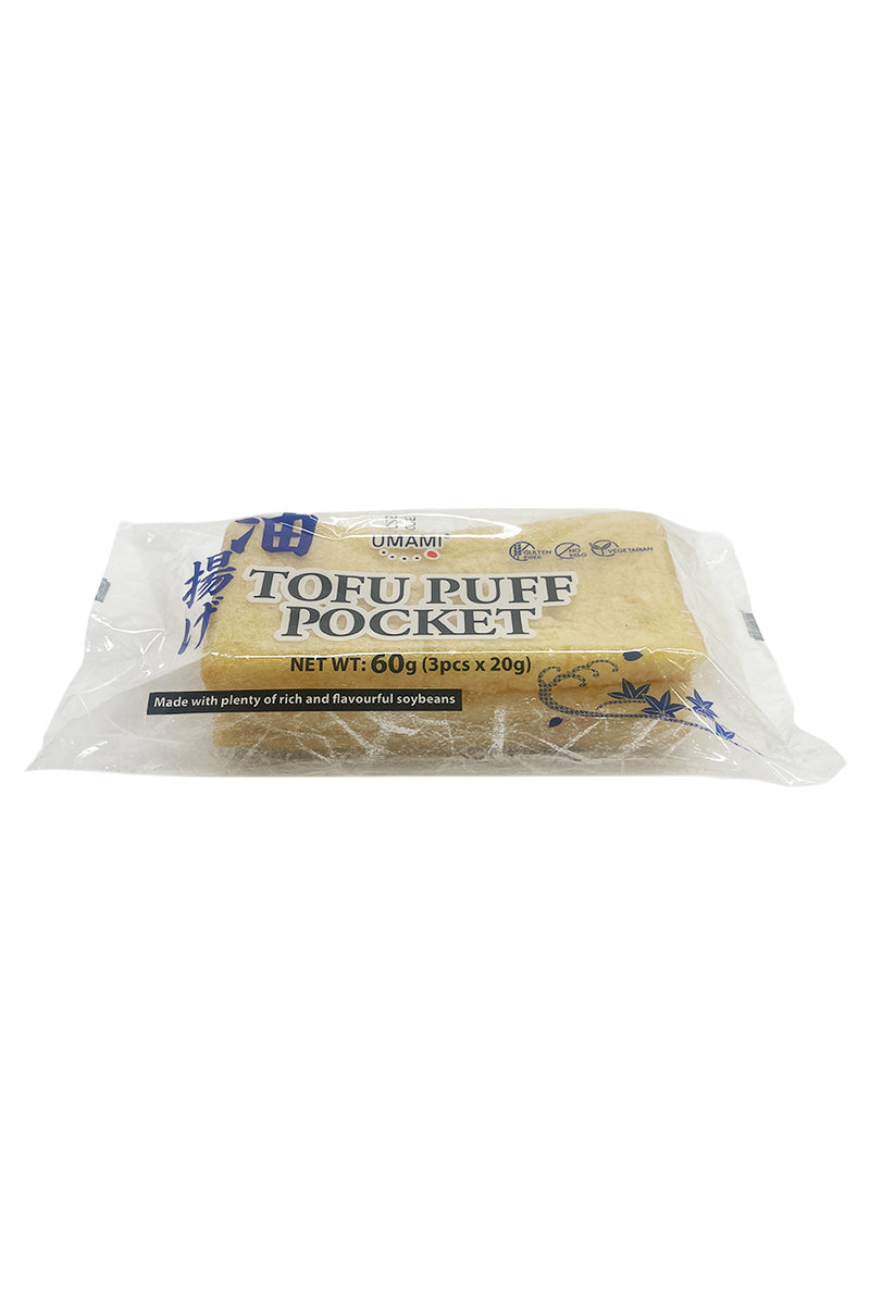 Umami Tofu Puff Pocket Aburaage 3pcs x 20g