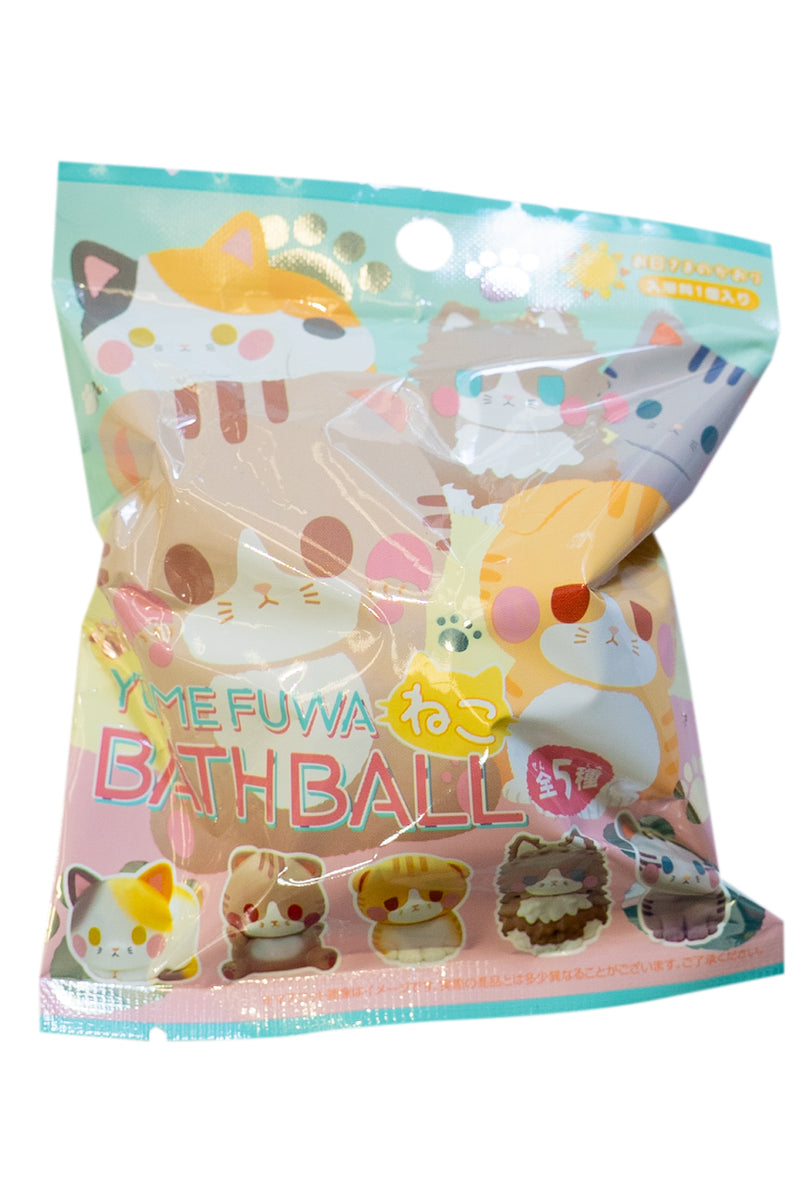 Yume Fuwa Neko Cat Bath Ball