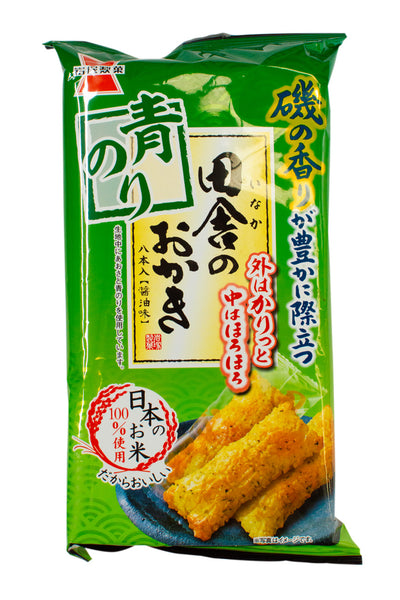 Iwatsuka Rice Cracker INAKANO Okaki Aonori 110g