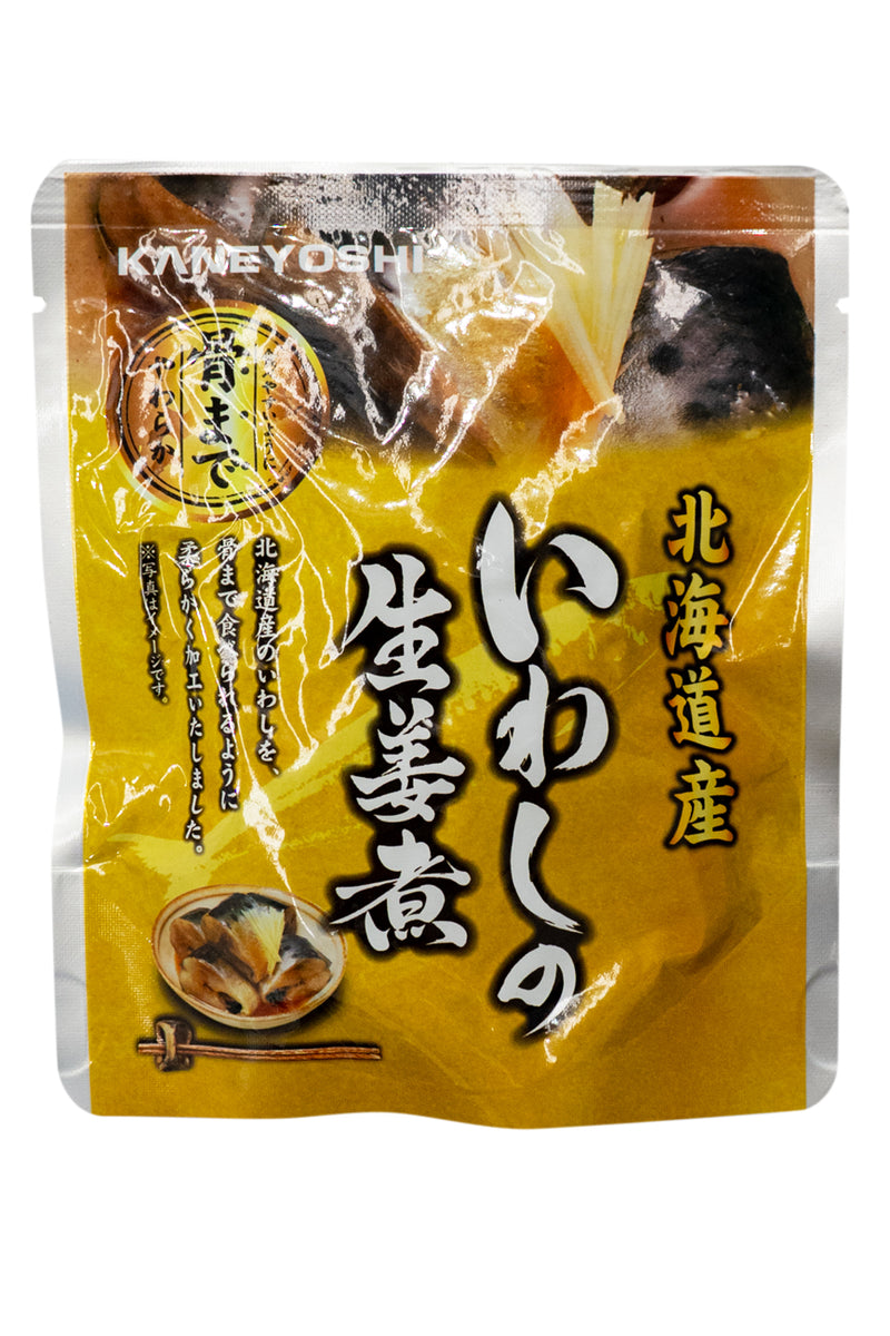 Kaneyoshi Retort IWASHI no Shogani (Boiled Sardine with Ginger) 95g