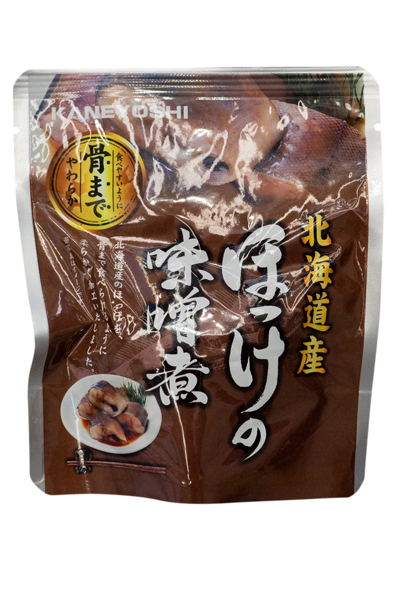 Kaneyoshi Retort HOKKE no MISONI (Boiled Atka Mackerel with MISO) 80g